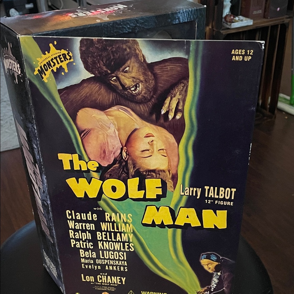 Universal The Wolfman Doll with Beige Suit - Picture 2 of 16